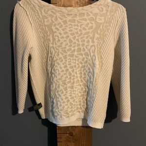 Ivory sweater